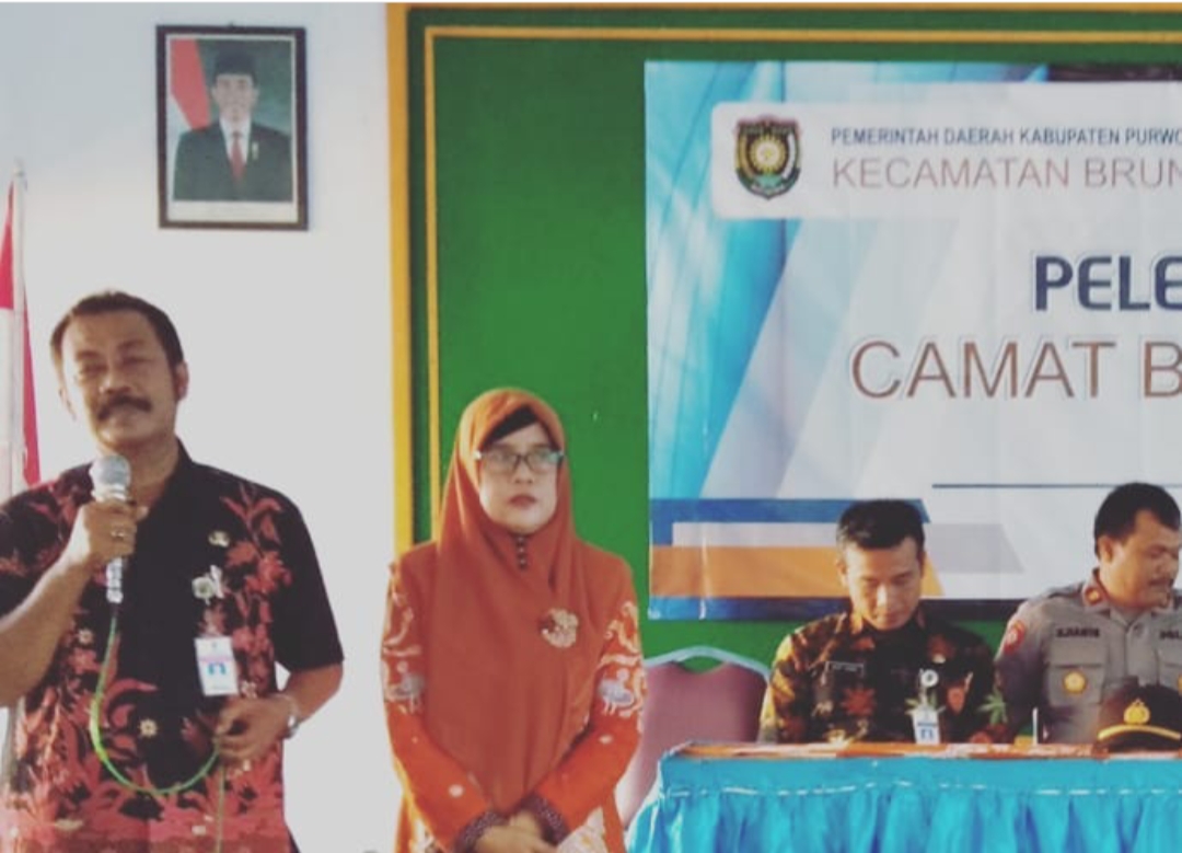 Pelepasan Camat Bruno Windarto,S.Sos