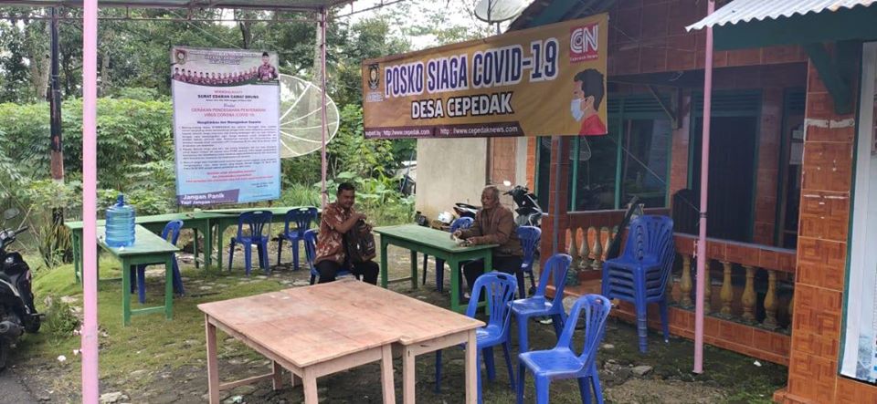 Posko Siaga Covid-19 Desa Cepedak